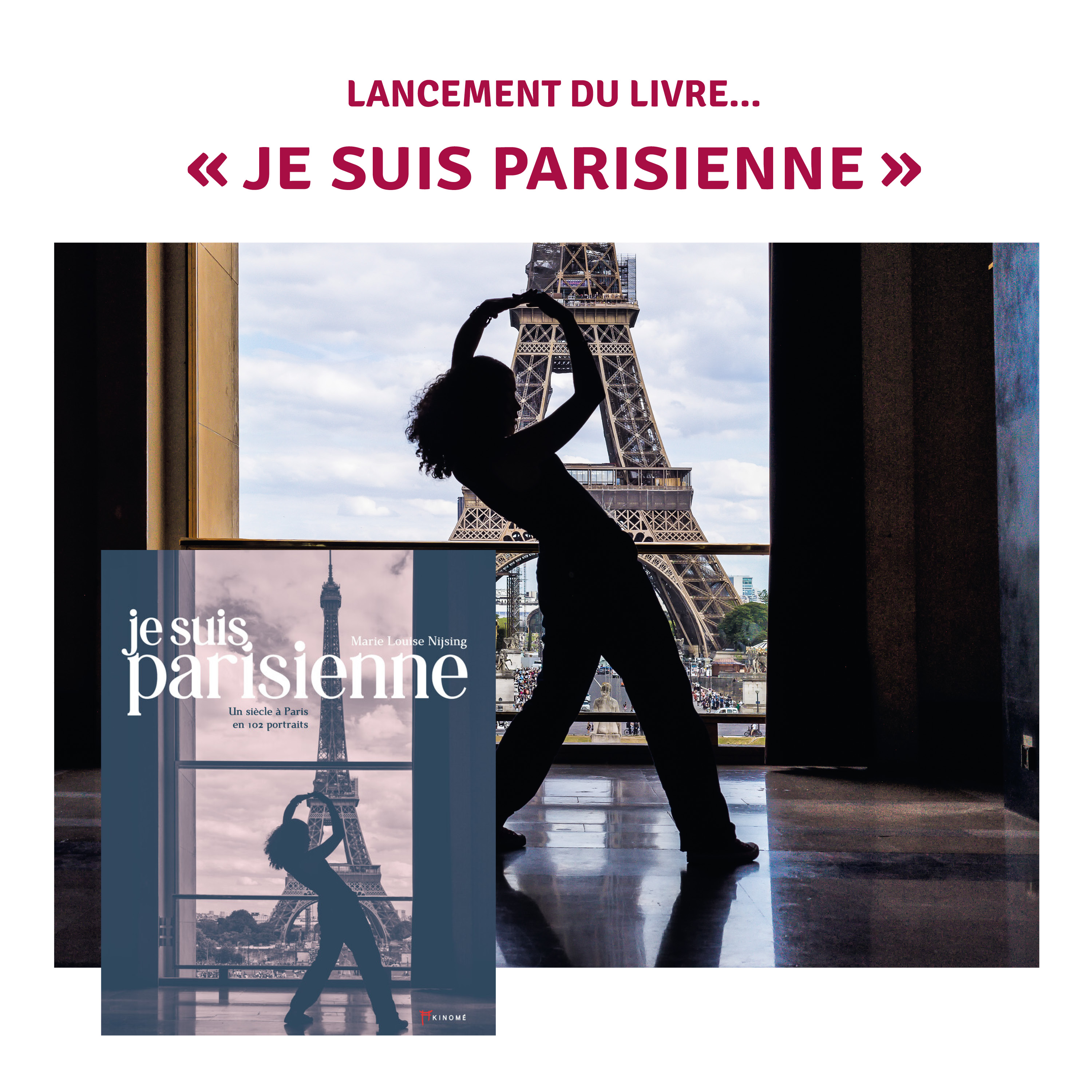 Lancement - Je suis Parisienne de Marie Louise Nijsing